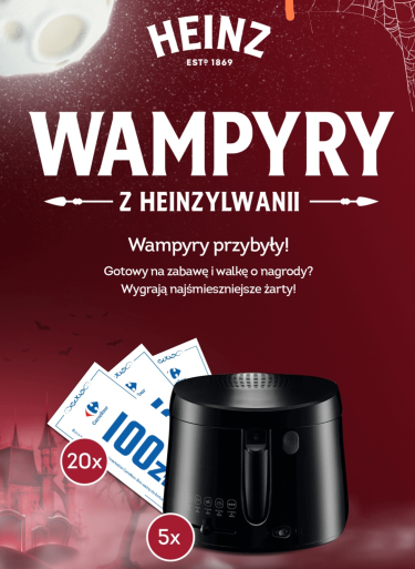 Konkurs "Wampyry z Heinzylwanii" Carrefour