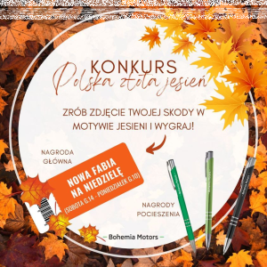 Konkurs "Zrób zdjęcie Twojej Skody w motywie jesieni"