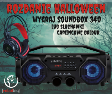 Konkurs "Wielke rozdanie Halloween" do godz. 18:00