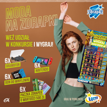 Loteria "Moda na zdrapki"