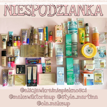 Konkurs "Rozdanie - wygraj kosmetyki"