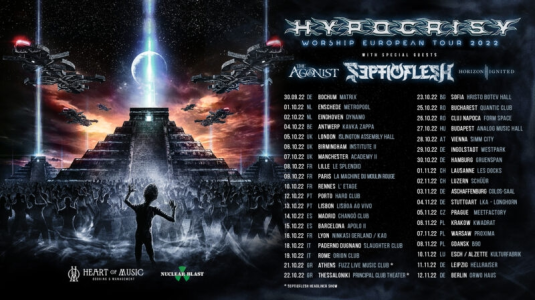 Kraków, Warszawa: Wygraj bilet na koncert HYPOCRISY oraz SEPTICFLESH