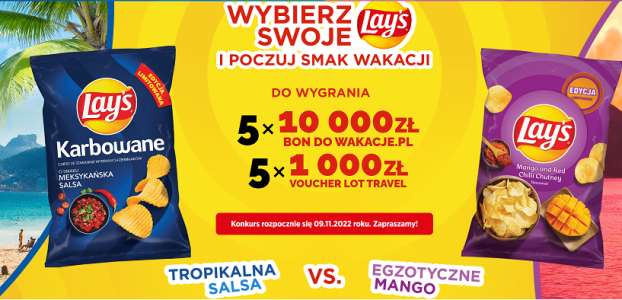 Konkurs "Wybierz swoje Lay’s" Żabka