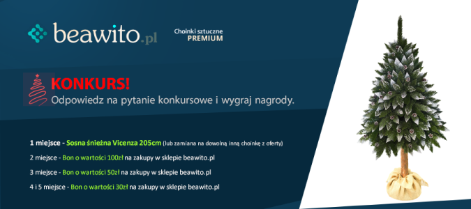 Wygraj choinkę i bony na zakupy
