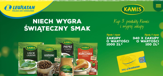 Konkurs "Niech wygra świąteczny smak" Lewiatan