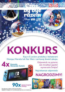 Konkurs "Jak chciałbyś spędzić wymarzone Święta?" E. Leclerc