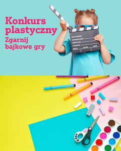 Konkurs plastyczny dla dzieci - wygraj bilety do kina