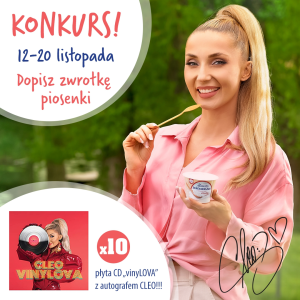 Konkurs "Dopiszcie zwrotkę do piosenki CLEO"