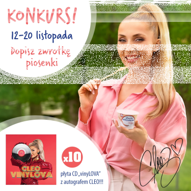 Konkurs "Dopiszcie zwrotkę do piosenki CLEO"