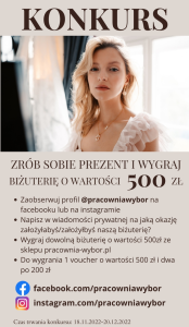 Konkurs "Pracownia Wybór - Zrób sobie prezent"