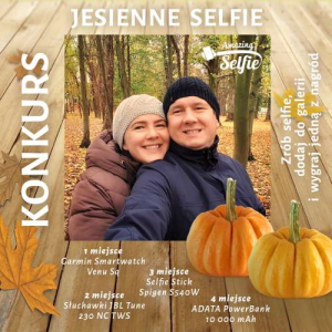 Konkurs na najfajniejsze selfie zrobione jesienią!