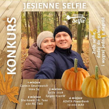 Konkurs na najfajniejsze selfie zrobione jesienią!
