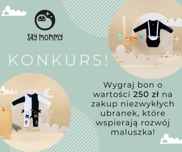 Wygraj bon zakupowy na niezwykłe ubranka Say Mommy!