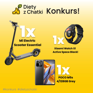 Zamów dowolną Dietę z Chatki i wygraj nagrody od Xiaomi