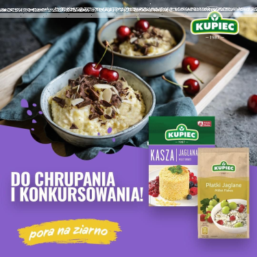 Konkurs "Kuchenny sposób na budyń jaglany"