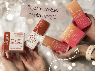 Wygraj zestaw kosmetyków do pielęgnacji skóry z witaminą C marki Lirene