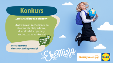 Konkurs plastyczny "Zmiana diety dla planety"