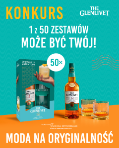 Wygraj 1 z 50 zestawów The Glenlivet! 18+