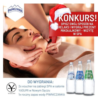 Konkurs "Jesienny relaks z Piwniczanką i YASUMI" do godz. 12:00
