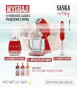 Konkurs "Słodkie połączenia z Saską"