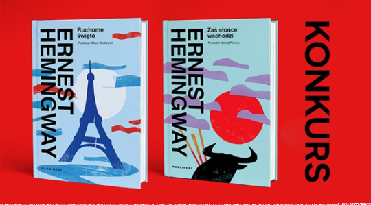Wygraj pakiety paryskich książek Ernesta Hemingwaya