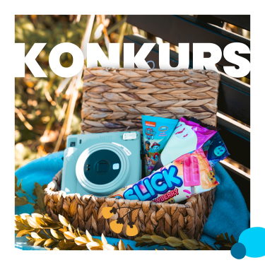 Konkurs "Opisz swoją najlepszą przygodę z minionych wakacji i zdobądź jeden z dwóch aparatów FUJIFILM Instax Square SQ1 w kolorze niebieskim"