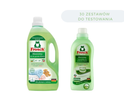 Konkurs "TESTUJ ekologiczne aloesowe środki piorące marki Frosch"