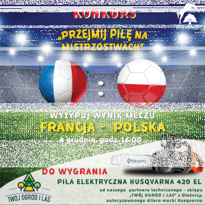 Konkurs "Przejmij piłkę na mistrzostwach"