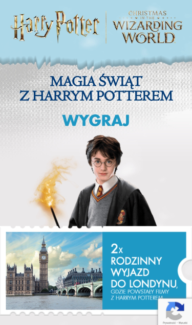 Loteria "Magia Świąt z Harrym Potterem Empik"