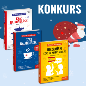 Konkurs "Mikołajkowy - Wygraj Planer językowy"