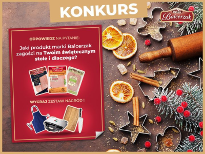Konkurs "Święta z Balcerzakiem"