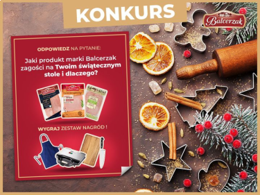 Konkurs "Święta z Balcerzakiem"