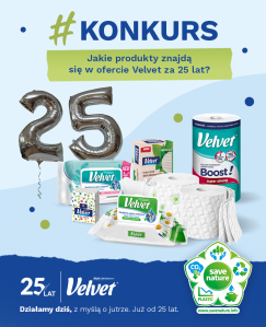 Konkurs "25 lat Velvet" etap grudniowy