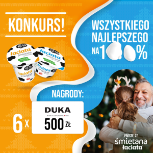 Konkurs "Wszystkiego najlepszego na 100%"