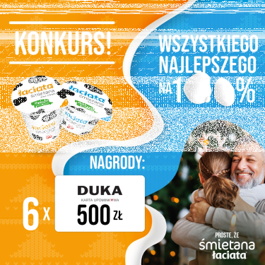 Konkurs "Wszystkiego najlepszego na 100%"