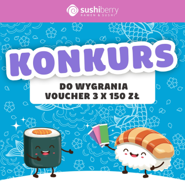 Warszawa: Mistrzowski konkurs Sushiberry
