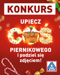 Konkurs "Upiecz coś piernikowego" Aldi