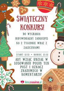 Konkurs świąteczny od dietetyka