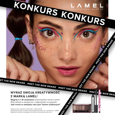 Konkurs "Wyraź swoją kreatywność z marką Lamel"