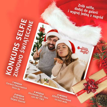 Konkurs na najfajniejsze zimowo - świąteczne selfie!
