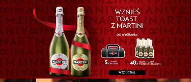 Konkurs "Wznieś Toast z Martini" Żabka, 18+