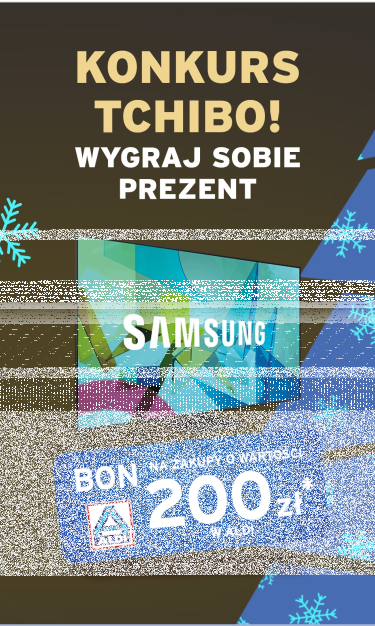 Konkurs "Tchibo - Wygraj sobie prezent" Aldi