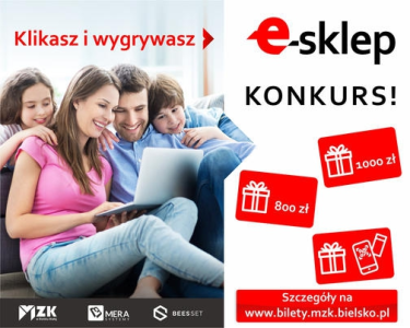 Bielsko-Biała: Konkurs "Klikasz i wygrywasz"