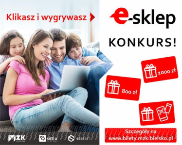 Bielsko-Biała: Konkurs "Klikasz i wygrywasz"