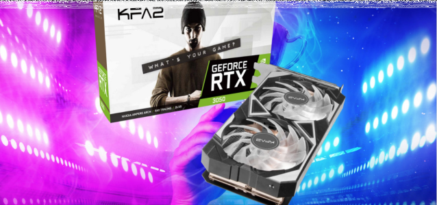 Wygraj KFA2 GeForce RTX 3050 EX i ulepsz swój komputer!