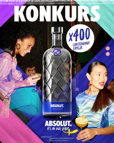 Konkurs "Absolut Limited" 18+