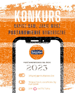 Konkurs "Postanowienie noworoczne"