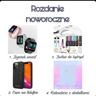 Konkurs "Rozdanie noworoczne" do godz. 20:00