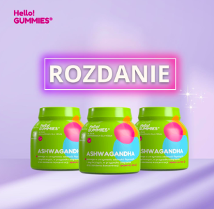 Konkurs "3x1 bestsellerowe żelki z ashwaghandą"