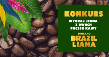 Konkurs "Wygraj jedną z dwóch paczek kawy BRAZILLIANA TOUCANO"